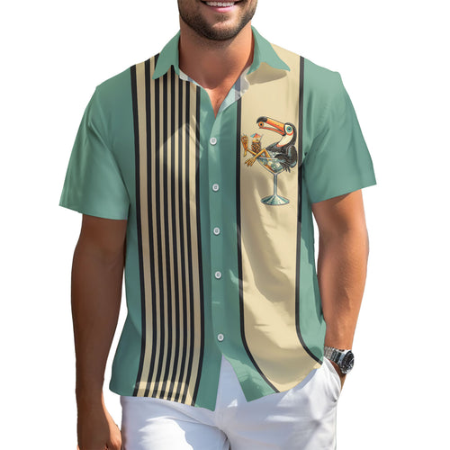 Toucan Cocktail Hawaiian shirt