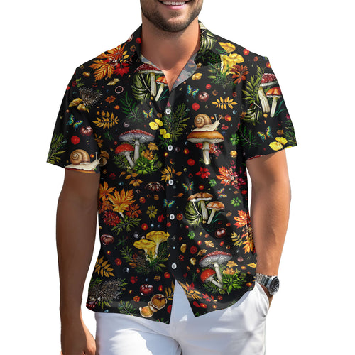 Funny Mushroom Hawaiian shirt