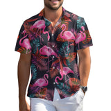 Funny Flamingo Hawaiian shirt